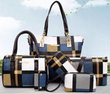 Fashion Stitching Contrast Mother-In-Law Bag (Six-Piece Set)