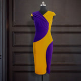 New V-neck Sleeveless Slim Split Dress S-2XL
