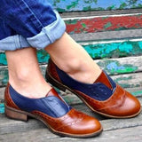 Low Top British Style Loafers Flats