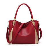 Fashion Contrast Color Shoulder Bag