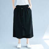 Cotton & Linen Loose Skirt Pants Casual Pants