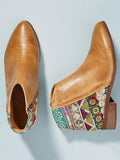 Bohemia Vintage Chunky Boots