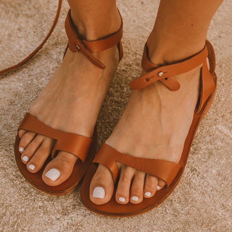 Flat Bottom Toe Large Size 34-43 Wild Sandals