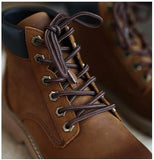 Cowhide matte leather soft Martin boots_brown