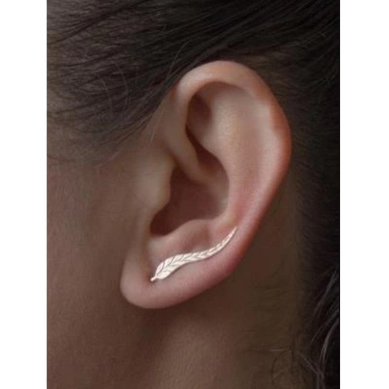 Leaf Pattern Earring Accessories
