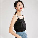 Lace Stitching Bottoming Shirt Vest Top