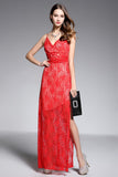 Aba Evening Dress-red