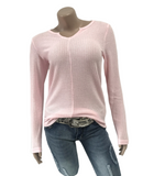 V-neck Hollow Thin Casual Sweater-4color