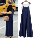 Fashion Casual Loose Pants Large Size Jumpsuits