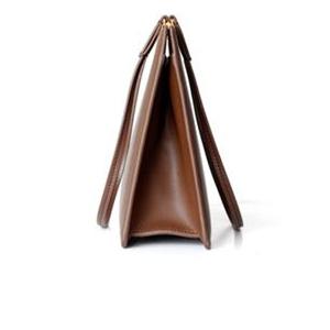 Leather Large Capacity Tote Bag - Caramel