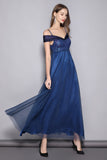 Aba Blue Evening Dress