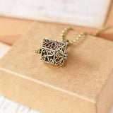 Retro Style Hollow Out Pendant Necklace
