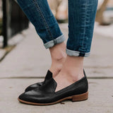 Womens Brown Casual All Season Loafers