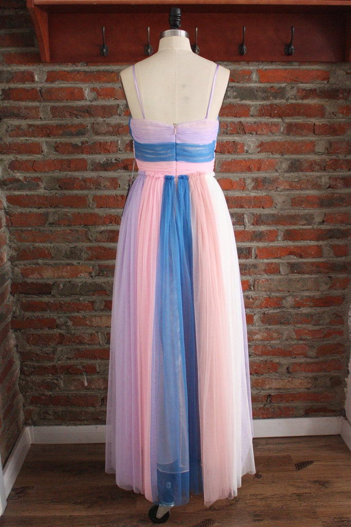 Hana Colorful Evening Dress-2color