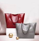Fashion Retro Shoulder Bag Oil Wax Leather Handbag Bag