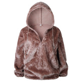 Street Fashion Solid Color Hoodie -5color