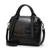 Fashion Oil Wax Leather Shoulder Bag