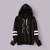 Striped Colorblock Hooded-3color