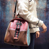 Fashion Vintage Multicolored Backpack