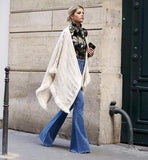 Fashion Elastic Bell-bottoms Jean