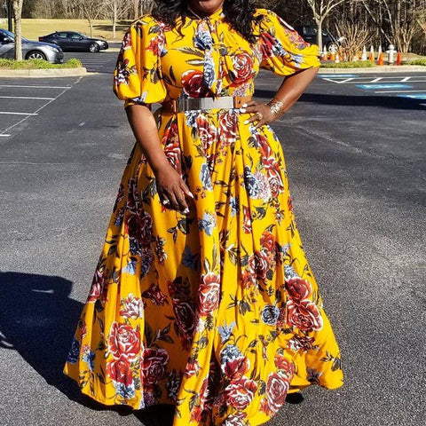 products/Ladies_dress_large_size_bubble_five_point_sleeves_yellow_print_long_long_elegant_party_dresses_2019_1.jpg
