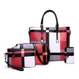 All-In-One Splicing Child And Mother Bag (Four-Piece Set)