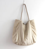 Large Capacity Cotton Canvas Shoulder Bag