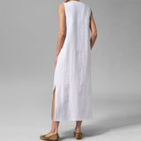 Sleeveless Casual Summer Maxi Dress