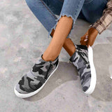 Round Toe Platform Zipper Daily Sneakers