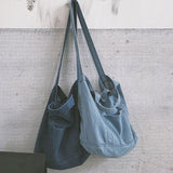 Chic Denim Large-Capacity Shoulder Bags